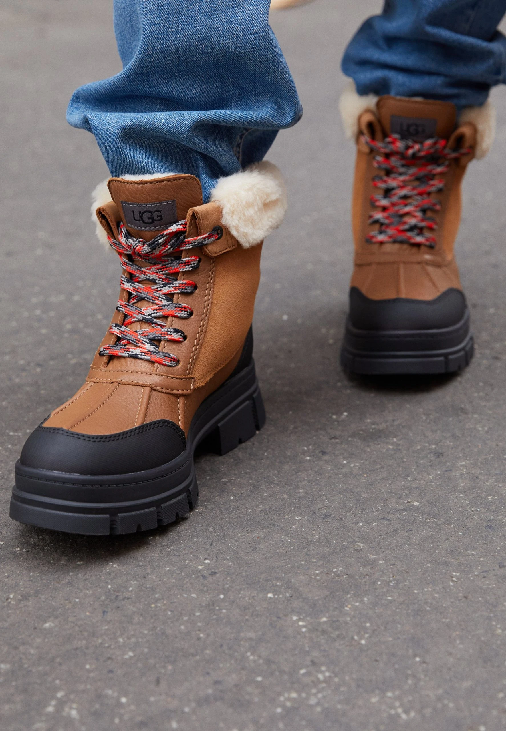 Ugg Ashton Addie - Snørestøvletter - Chestnut 4 Ugg Ashton Addie - Snørestøvletter - Chestnut - Bilde 2