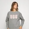 Ugg Madeline Fuzzy Logo Crewneck - Sweatshirt - Grey Heather/Sonora 2 Ugg Madeline Fuzzy Logo Crewneck - Sweatshirt - Grey Heather/Sonora -Ugg på nett 11de26b94a054cdf99c595d279596b8c