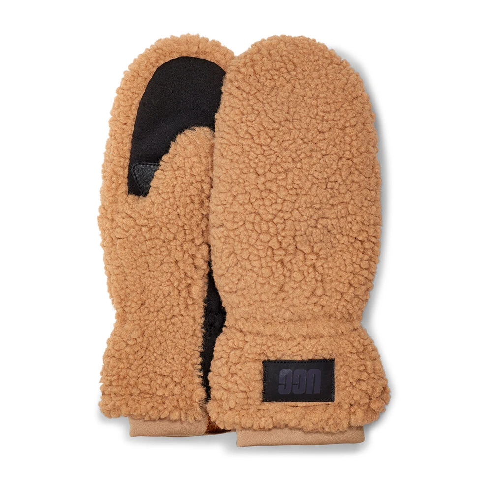 Ugg Sherpa Mitten Med Logo 4 Ugg Sherpa Mitten Med Logo - Bilde 2