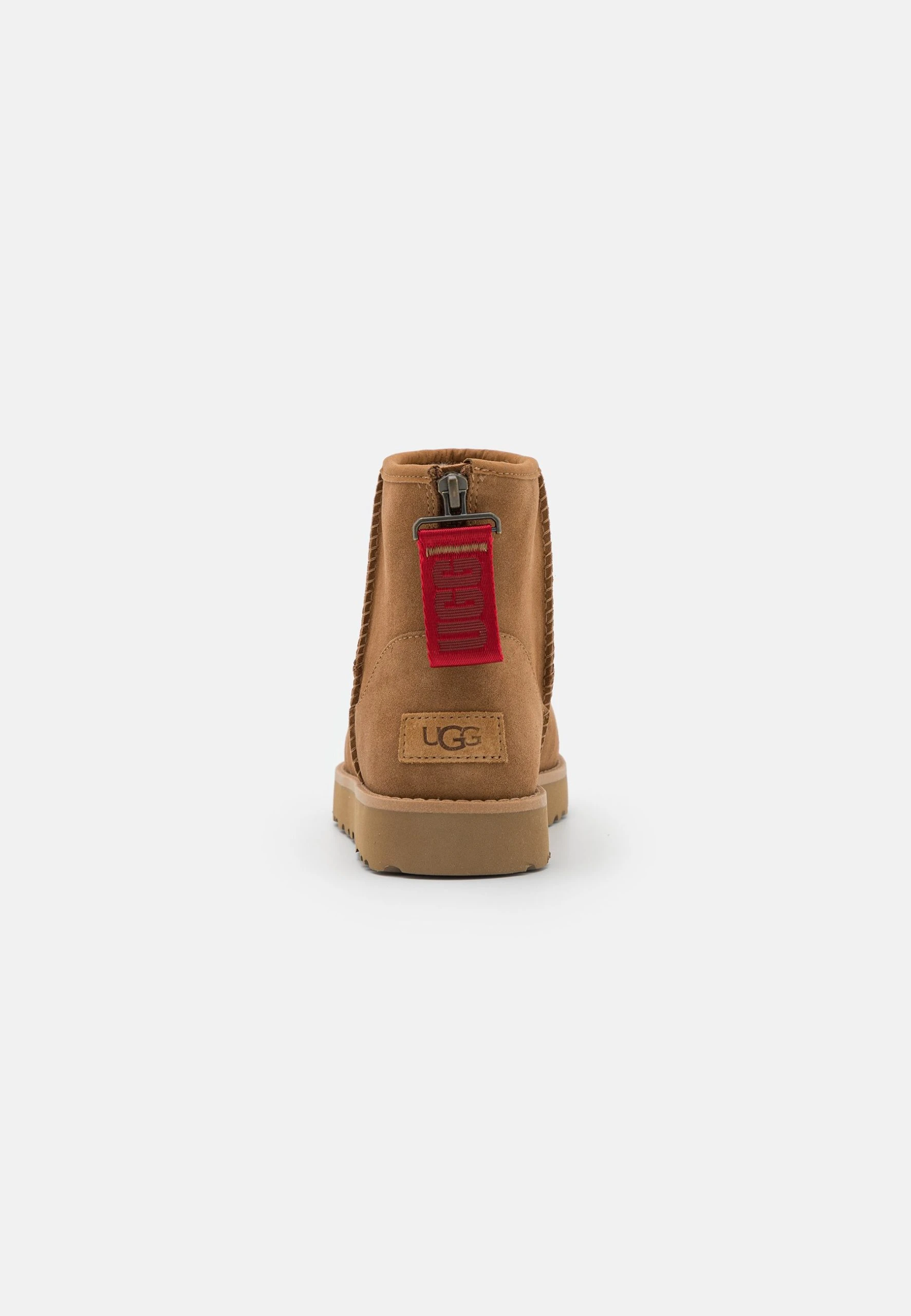 Ugg Classic Mini Logo Zip - Støvletter - Chestnut 6 Ugg Classic Mini Logo Zip - Støvletter - Chestnut - Bilde 4