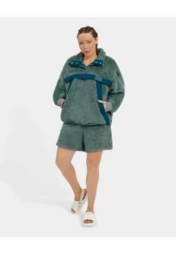 Ugg Gayel Sherpahalfsnap - Fleecegenser - Aloe Vera Midn Blue -Ugg på nett 51af702c416d4f178b80428533d8dbe4