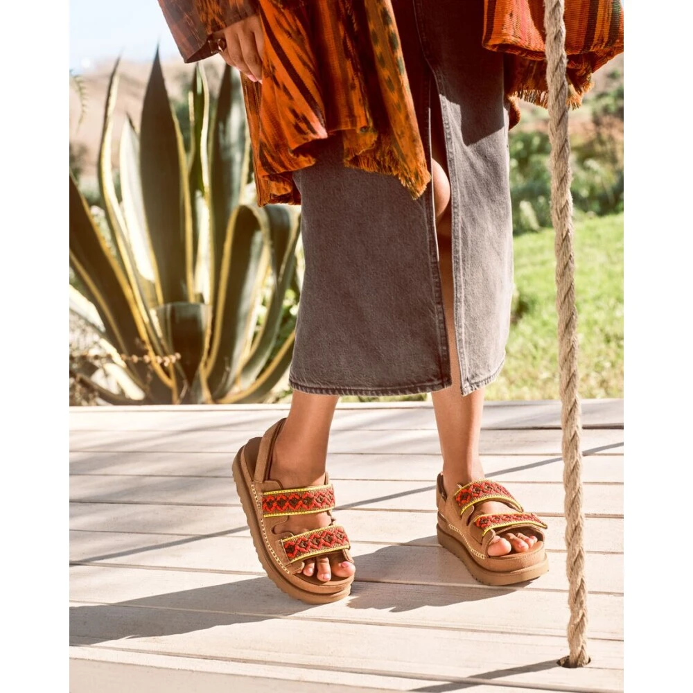 Beige Ugg W Goldenstar Heritage Sko 4 Beige Ugg W Goldenstar Heritage Sko - Bilde 2