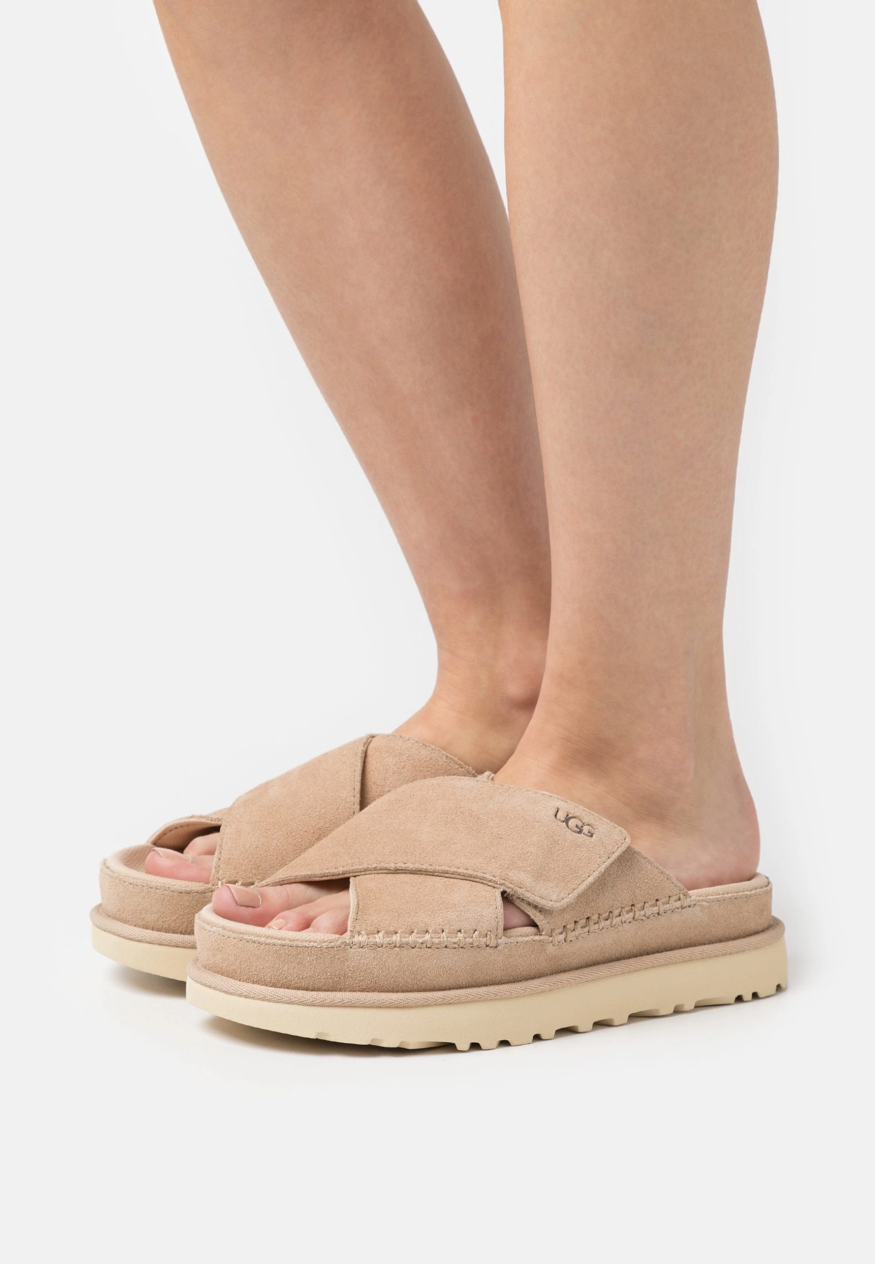 Ugg GoldenstarCross Slide - Sandaler - Driftwood 3 Ugg GoldenstarCross Slide - Sandaler - Driftwood