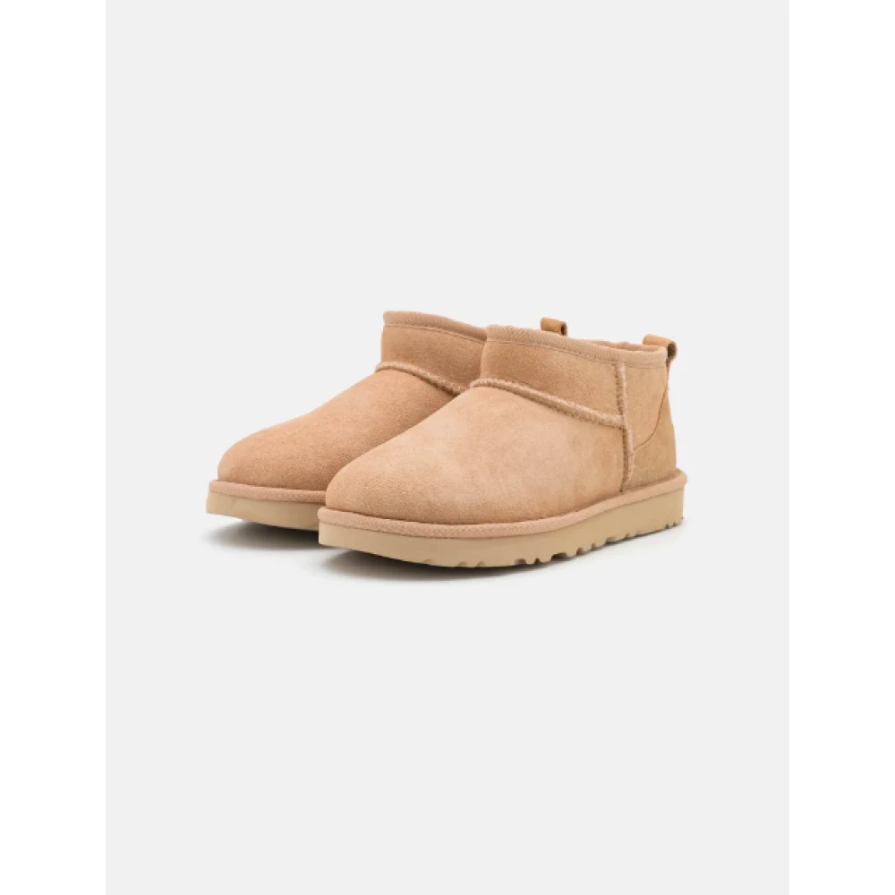 Beige Ugg Ultra Mini Sko 4 Beige Ugg Ultra Mini Sko - Bilde 2