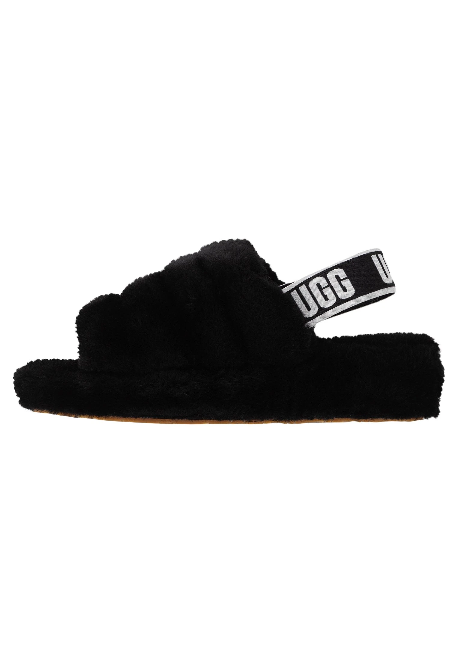 Ugg Fluff Yeah Slide - Platåsandaler - Black 4 Ugg Fluff Yeah Slide - Platåsandaler - Black - Bilde 2