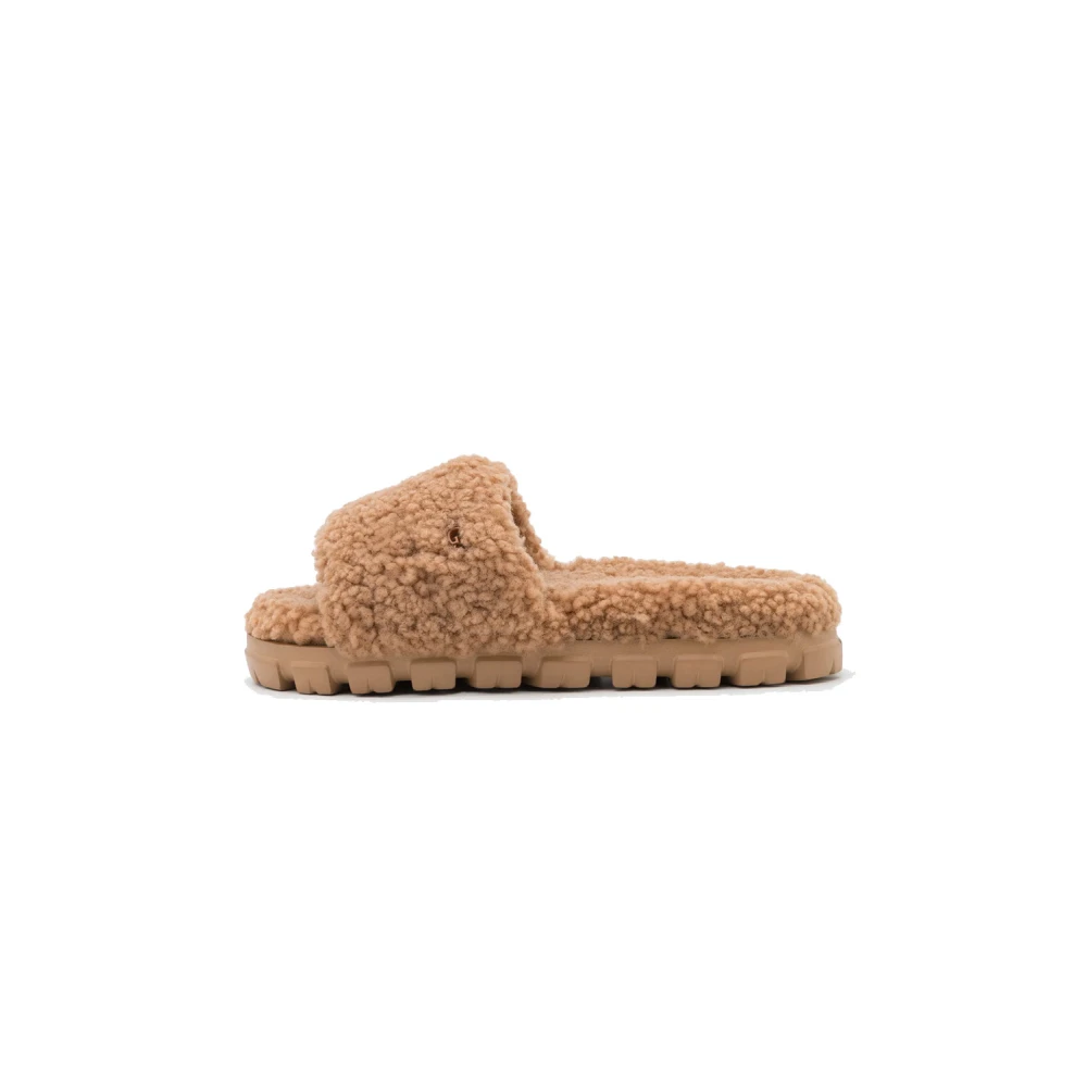 Brun Ugg W Cozetta Curly II Chestnut Tøfler 3 Brun Ugg W Cozetta Curly II Chestnut Tøfler