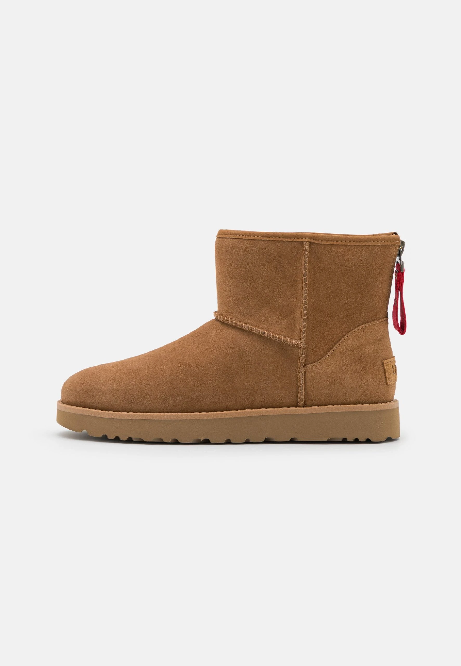 Ugg Classic Mini Logo Zip - Støvletter - Chestnut 4 Ugg Classic Mini Logo Zip - Støvletter - Chestnut - Bilde 2