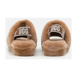 Brun Ugg Fluff Yeah Slide Sko