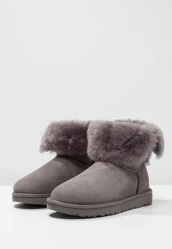 Ugg Bailey Button Ii - Støvletter - Grey -Ugg på nett c7052dc2be7043a6941b469820cab3f6