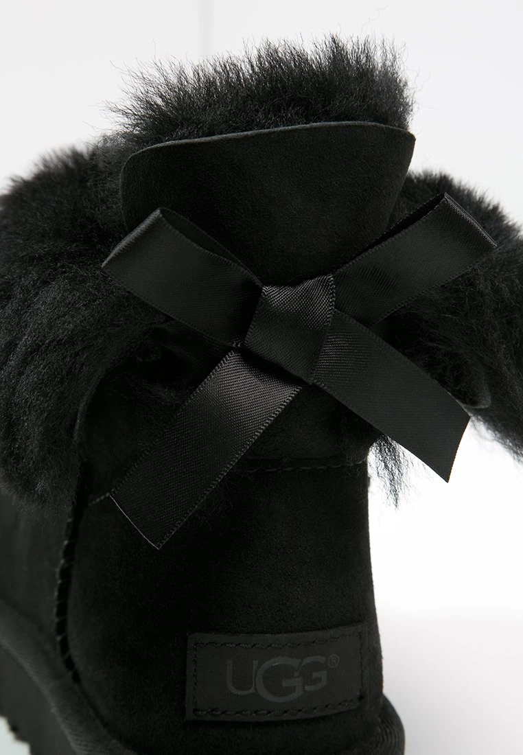 Ugg Mini Bailey Bow - Støvletter - Black 9 Ugg Mini Bailey Bow - Støvletter - Black - Bilde 7