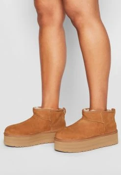 Ugg Classic Ultra Mini Platform - Platåstøvletter - Chestnut -Ugg på nett cdc2b68178a04e4a9c95238bf8cda9f3
