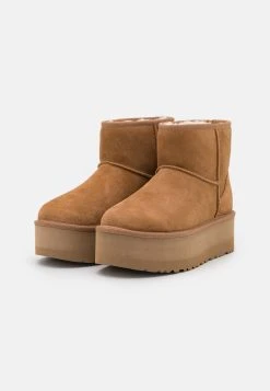 Ugg Classic Mini Platform - Platåstøvletter - Chestnut -Ugg på nett d4a497a2199d44d3b342505fc609886b