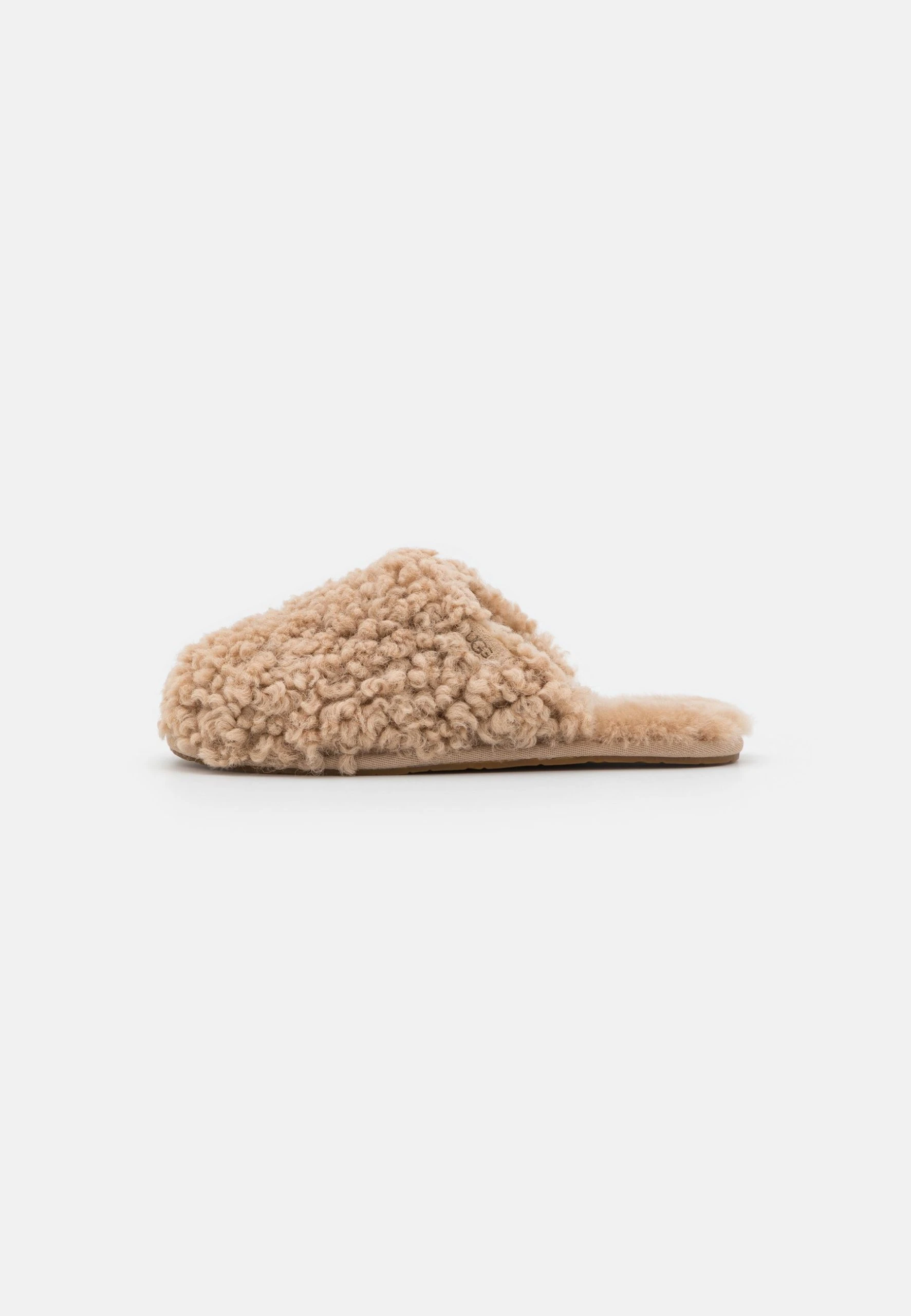 Ugg Maxi Curly Slide - Tøfler - Sand 4 Ugg Maxi Curly Slide - Tøfler - Sand - Bilde 2