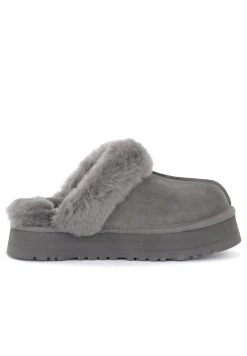 Ugg Disquette - Tøfler - Grigio -Ugg på nett e7dda29139084c4a99153f76bf421f03