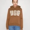Ugg Logo Hoodie - Sweatshirt - Chestnut/Plaster -Ugg på nett e9410c56428947c68cc805f7bfa570fd