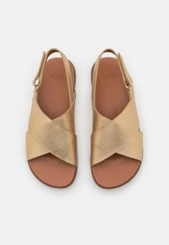 Ugg Solivan Slingback - Sandaler - Pale Gold Metallic -Ugg på nett ff164655975f4557b5f813bcc12b1d66